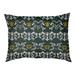 East Urban Home Green Bay Football Baroque Outdoor Pillow Polyester in Green/White | 4 H x 28 W x 18 D in | Wayfair