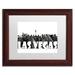 Trademark Fine Art "Las Vegas BG-2" by Marlene Watson Framed Graphic Art Canvas, Wood in Black/White | 11 H x 14 W x 0.5 D in | Wayfair
