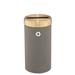 Glaro, Inc. Trash Can Stainless Steel in Gray/Yellow | 30 H x 15 W x 15 D in | Wayfair P1542NK-BE-P1