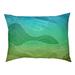 Tucker Murphy Pet™ Byrge Hand Drawn Dog Pillow Polyester in Green/Blue | 17 H in | Wayfair DC85EAEB93AB44B8A2BA381E1611A189