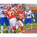 Clyde Edwards-Helaire Kansas City Chiefs Unsigned 2021 AFC Championship Touchdown Photograph