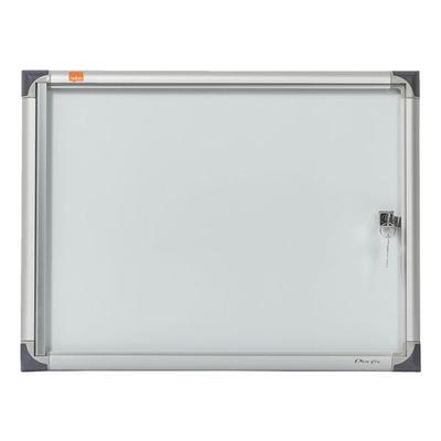 Nobo Schaukasten für den Innenbereich 2x A4 silber, 50.5x38.5x2.5 cm Image
