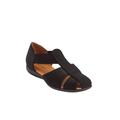 Women's The Cheryl Flat by Comfortview in Black (Size 9 M)