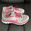 Nike Shoes | Girls Nike Shoes | Color: Gray/Pink | Size: 6g