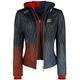 Womens Harley Quinn Daddys Lil Monster Quilted Leather Jacket (XL)