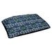 East Urban Home Seattle Football Baroque Outdoor Pillow Polyester in Green/Blue/White | 4 H x 28 W x 18 D in | Wayfair