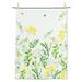 Red Barrel Studio® Herb Garden Tea Towel Cotton in Green/Pink | 20 H x 28 W in | Wayfair D7BFE14ACF484D0487FB06C5AB557CBD