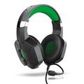 Trust Gaming Headset für Xbox Series X (S) GXT 323 X Carus - Kabelgebundene Gaming-Kopfhörer mit Mikrofon für Xbox One (X) - Grün/Schwarz, one Size, 24324