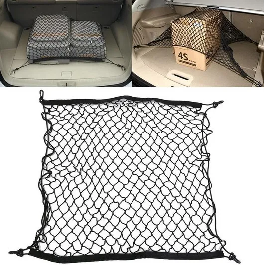 Filet en maille élastique en Nylon pour citroën C3 C4 C5 C6 Berlingo Grand Picasso, soins automobiles, coffre de voiture, rangement des bagages, organisateur de fret