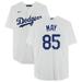 Dustin May Los Angeles Dodgers Autographed White Nike Replica Jersey