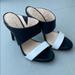 Jessica Simpson Shoes | Jessica Simpson Black And White Heels Size 7 | Color: Black/White | Size: 7