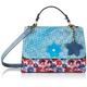 LAURA VITA Womens 4231 Clutch, Handle Bag, Turquoise