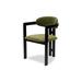 Liang & Eimil Neo Velvet Arm Chair Wood/Upholstered/Velvet in Green | 31.8898 H x 22.8347 W x 21.8504 D in | Wayfair LIAJY-DCH-5001