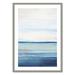 Joss & Main Distant Whispers by Filippo Ioco - Painting Print Paper in Blue/White | 35.5 H x 25.5 W x 0.88 D in | Wayfair 35677-01