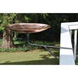 Red Barrel Studio® Bostow Birdbath, Copper | 19 H x 17 W x 30 D in | Wayfair FFD6DC6E93594930B125A7516574CCF9