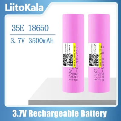 Liitokala 35E batterie lithium 18650 originale 3500mAh 3.7v 25a haute puissance INR18650 pour