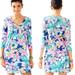 Lilly Pulitzer Dresses | Lilly Pulitzer Iris Blue Casa Zul Amberly Dress S | Color: Blue/Pink | Size: S