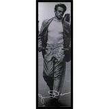 Buy Art For Less Rare Classic James Dean in NYC by Roy Schatt - Photograph Print on Paper in Black/Gray/White | 38.5 H x 14.5 W x 1.25 D in | Wayfair