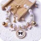 Collier de perles princesse pour animaux de compagnie accessoires pour chiots chiens et chats