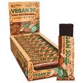 IronMaxx Vegan 30 Proteinriegel - Almond Cookie Flavour 24 x 35g | Veganer High Protein Eiweißriegel zuckerarm, sojafrei und palmölfrei