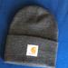 Carhartt Accessories | Carhartt Watch Hat Cap Drk Grey Beanie *New* | Color: Gray/White | Size: Os