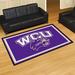 Blue 60 x 1.5 in Area Rug - FANMATS NCAA Synthetic Black/Area Rug Nylon | 60 W x 1.5 D in | Wayfair 20302