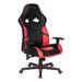 Inbox Zero Vapor Gaming Chair Faux Leather in Red/Black | 49.75 H x 28.75 W x 26.5 D in | Wayfair 5A555447E0DB4C528438C9F135FE4189