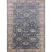 Blue/Brown 48 x 24 x 0.35 in Indoor Area Rug - Charlton Home® Artun Oriental Brown/Beige/Blue Area Rug Polyester/Wool | Wayfair