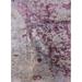 Gray/Indigo 84 x 60 x 0.35 in Indoor Area Rug - 17 Stories Brentry Purple/Ivory/Gray Area Rug Polyester/Wool | 84 H x 60 W x 0.35 D in | Wayfair