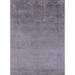 White 60 x 36 x 0.35 in Indoor Area Rug - Ophelia & Co. Shaunta Oriental Gray/Purple Area Rug Polyester/Wool | 60 H x 36 W x 0.35 D in | Wayfair