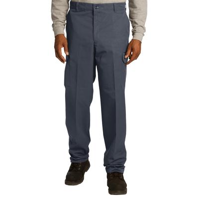 Red Kap PT88 Industrial Cargo Pant in Charcoal - 37 Unhemmed size 38X37 | Cotton/Polyester Blend