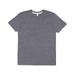 LAT 6991 Men's Harborside Melange Jersey T-Shirt in Navy Blue size Small | Ringspun Cotton LA6991