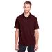 North End NE100 Men's Jaq Snap-Up Stretch Performance Polo Shirt in Burgundy size XL | Triblend