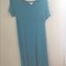 Lularoe Dresses | Lularoe Carly Dress | Color: Blue | Size: Xxs