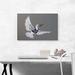 ARTCANVAS Armoured Peace Dove by Banksy - Wrapped Canvas Painting Print Canvas in Gray/White | 18 H x 26 W in | Wayfair BANKSY60-1S-26x18