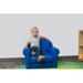 Children's Factory L-Shaped Soft Seating in Blue | 24 H x 18.5 W x 24.5 D in | Wayfair CF805-193