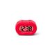 Latitude Run® Digital Rubber Electric Alarm Tabletop Clock in Red | 2.8 H x 4.25 W x 2 D in | Wayfair 3D9DAE58BA504822B4AA16ED315931BF