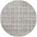 Black/White 72 x 72 x 0.35 in Indoor Area Rug - Union Rustic Weinert Oriental Area Rug Polyester/Wool | 72 H x 72 W x 0.35 D in | Wayfair