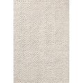 White 84 x 0.35 in Indoor Area Rug - Millwood Pines Borrowdale Beige Area Rug Polyester/Wool | 84 W x 0.35 D in | Wayfair