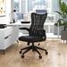 Upper Square™ Sheffield Mesh Task Chair Upholstered/Mesh in Brown | 44.7 H x 26 W x 20 D in | Wayfair 7B65ADE8AABC48F289EB9EA18E20F277