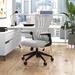 Upper Square™ Sheffield Mesh Task Chair Upholstered/Mesh in Gray/Brown | 44.7 H x 26 W x 20 D in | Wayfair 09F424A0F5C04906972080C49FF56741
