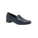 Wide Width Women's Ash Dress Shoes by Trotters® in Navy (Size 11 W)