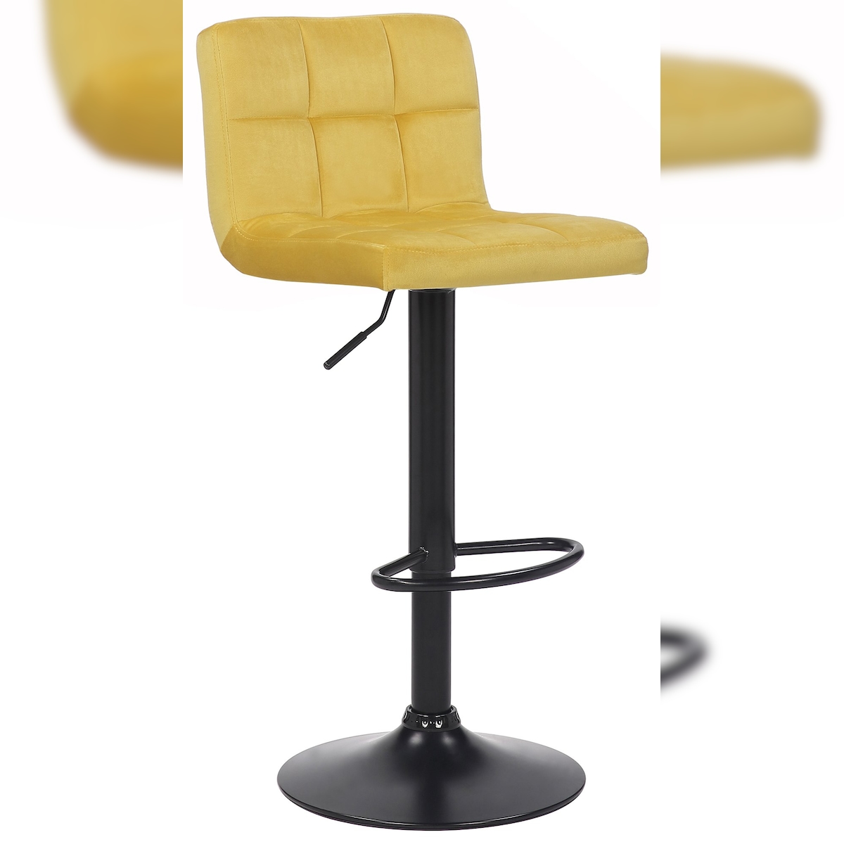 CLP Barhocker Feni Samt gelb Image