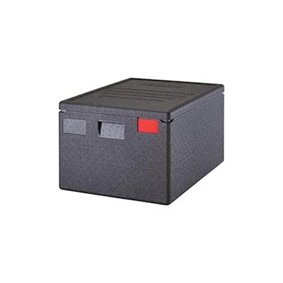 Cambro Cam GoBox® Transportbox, EPP, schwarz, 80L, 40x60x30 cm, Toplader