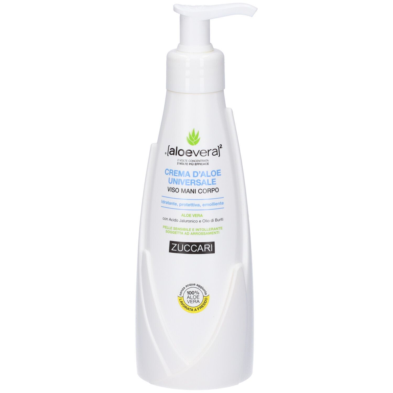 [aloevera]² Crema d'Aloe Universale Viso Mani Corpo 300 ml
