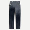 J. Crew Pants & Jumpsuits | J Crew High Rise Sailor Pants In Stripe Navy Blue | Color: Blue/White | Size: Various