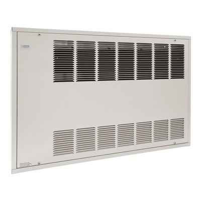 King Electric KCF4-2450-3-S-T2 Compact Fan Forced Surface Mount Cabinet Horizontal Heater - 5000W, 3 Phase, 240V