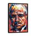 East Urban Home Marlon Brando by Natasha Mylius - Painting Print Canvas/Metal | 60 H x 40 W x 1.5 D in | Wayfair 4C2D5391A5D1428393F51B3D00B91D31