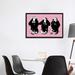 East Urban Home What You Looking at by Michiel Folkers - Graphic Art Print Canvas/Metal in Black/Green/Pink | 26 H x 40 W x 1.5 D in | Wayfair