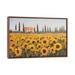 East Urban Home Tuscan Memories I by Sandra Iafrate - Painting Print Canvas/Metal in Green/White/Yellow | 40 H x 60 W x 1.5 D in | Wayfair